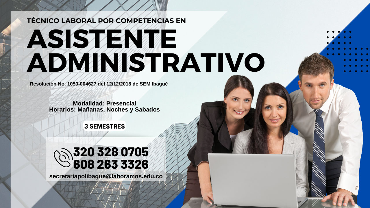 asistente administrativo