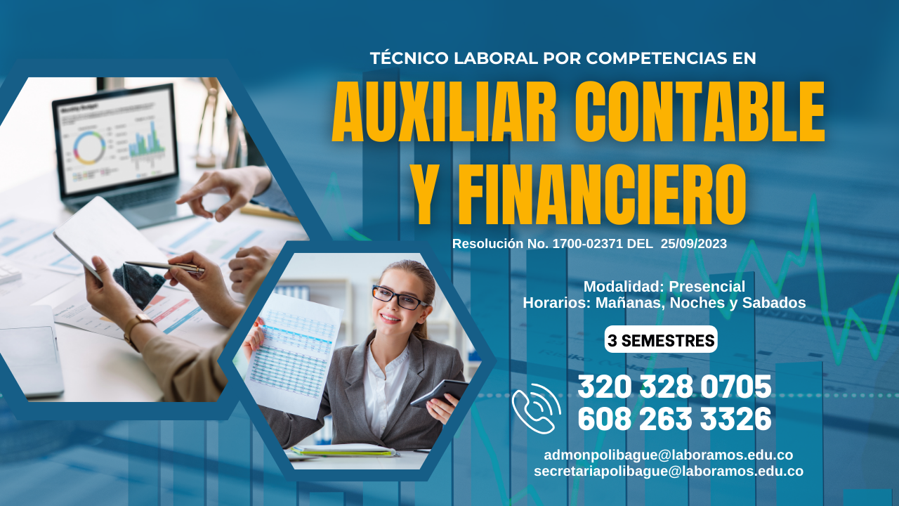 Auxiliar Contable y Financiero